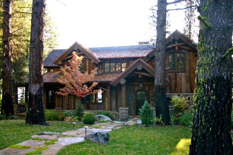  Log Cabin Down Valley Views Adirondack Style Cabin Adobe Style Home